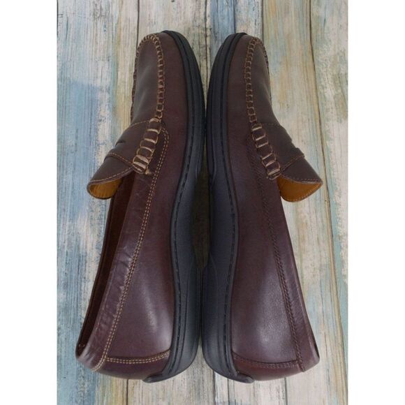 Cole Haan French Cup Penny Loafers Men\'s Size 9.5 Brown Leather Driving Moccasin main image 2